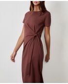 Abito lungo marrone Gulzy