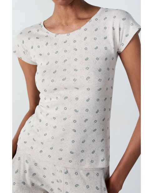 Bayside weißes T-Shirt