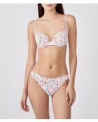 Klassischer Push-up-BH mit Bügel und mehrfarbiger Cadaques-Schale