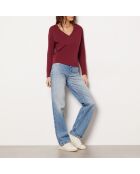 Alyo bordeauxrood T-shirt