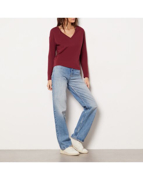 Alyo bordeauxrood T-shirt