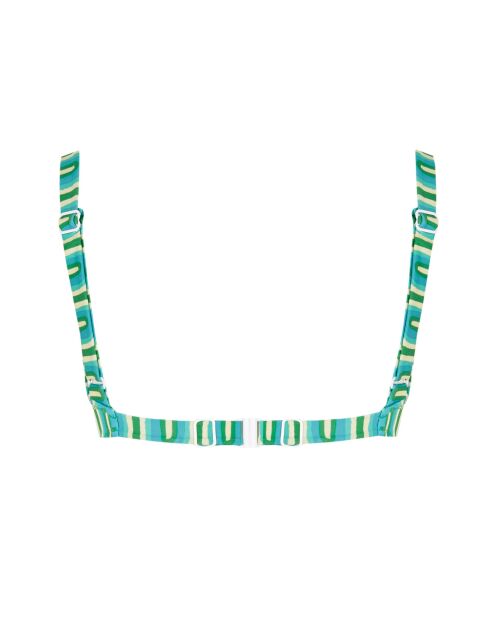 Top de bikini multicolor Calypso Balconnet