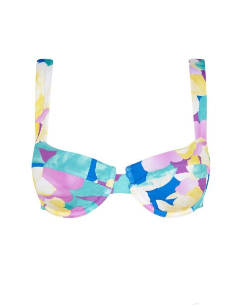 Haut de bikini balconnet Acapulco multicolore