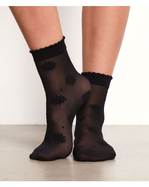 Calze nere Glam Soleil