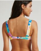 Haut de bikini balconnet Acapulco multicolore