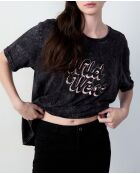 Antraciet T-shirt van het merk Field.