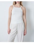 Nieuwe witte tanktop Steffie