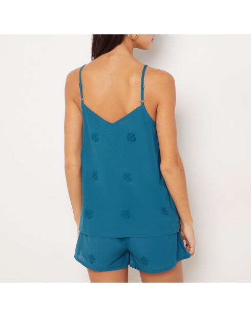 Camisole Odon gedruckt auf grünem Hintergrund