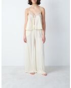 Lichtgeel hemdje met ventilator