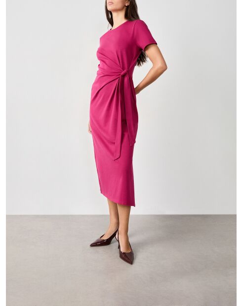 Gulzy pruim lange jurk