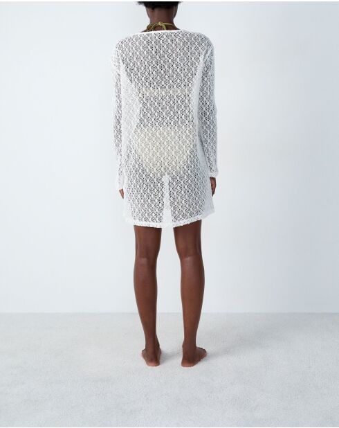 Tunique à manches longues Biba b écru