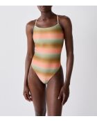 Costume da bagno monopezzo con ferretto rimovibile Geode multicolor