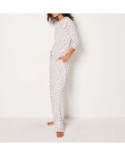 Pigiama a tre pezzi grigio Germin