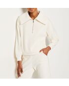 Ecru sweatshirt Lorena
