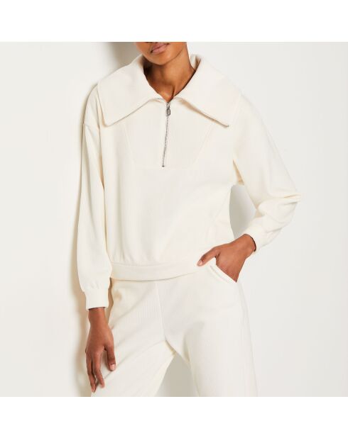 Sweatshirt Lorena écru