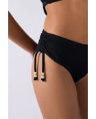 Slip bikini nero luminoso