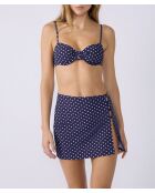 Kitty witte rok met stippenprint