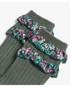 Nilgrüne Wana-Socken