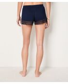 Marineblauwe korte broek Albane