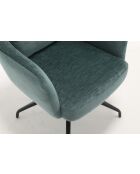 Lot de 2 fauteuils Saint Tropez verts - 60x92x67 cm