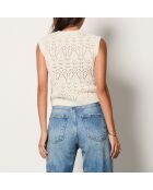 Cardigan Folio écru