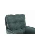 Lot de 2 fauteuils Saint Tropez verts - 60x92x67 cm