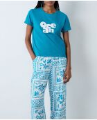 Blaues T-Shirt Ella Duck