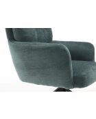 Lot de 2 fauteuils Saint Tropez verts - 60x92x67 cm