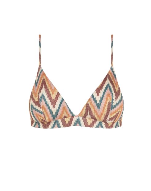 Veelkleurige sportieve bikinitop in Kaapstad