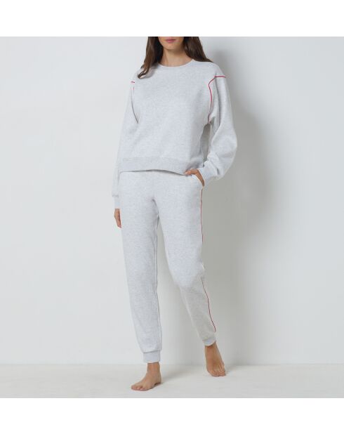 Sweatshirt Swen gris