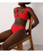 Zagara roter Bralette-BH ohne Bügel und ohne Schale