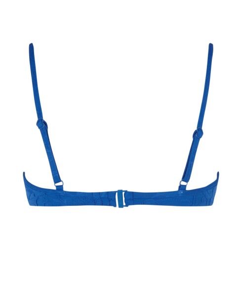 Blaues königliches Balconette-Top