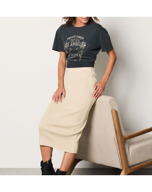 Falda Foucau Vanille