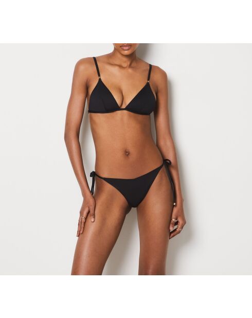 Schwarzer BH Amor ohne Dreiecksbügel und ohne Schale