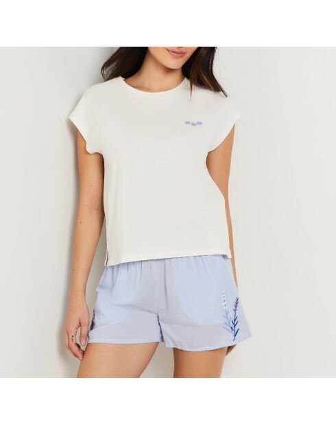 Himmelblaue Beline Shorts