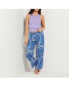 Pantalon Blossom bleu