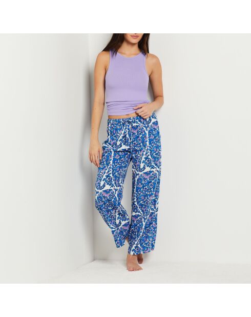 Pantalon Blossom bleu