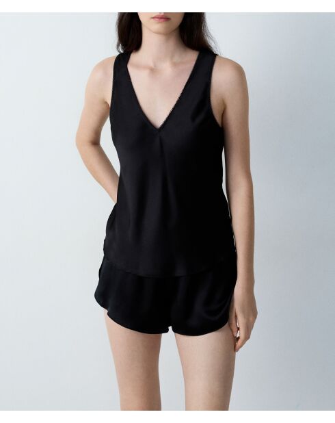 Zwarte Impulse tanktop