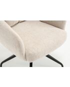 Lot de 2 fauteuils Monaco b beige nature - 59x92x68 cm