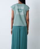 Bryann khakifarbenes olivgrünes T-Shirt