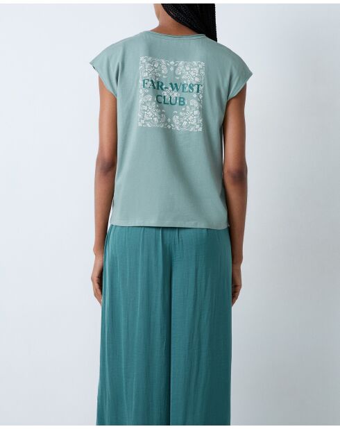 Bryann khakifarbenes olivgrünes T-Shirt