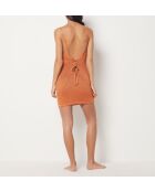 Benirras B Bronzekleid mit kurzen Trägern