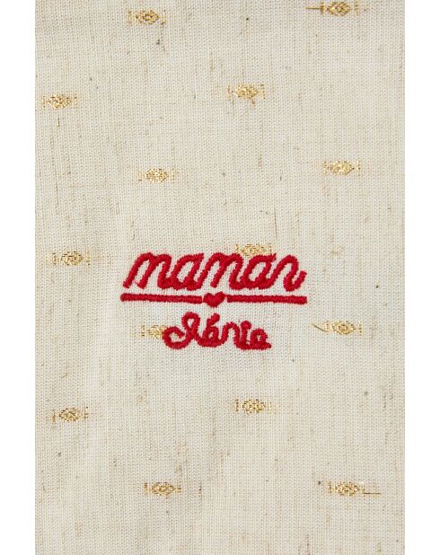 Pochette Lorrie écrue