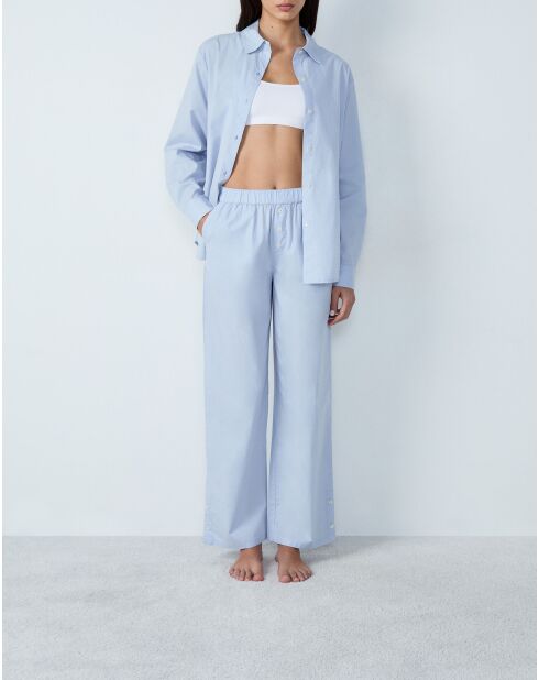 Seline hemelsblauwe broek