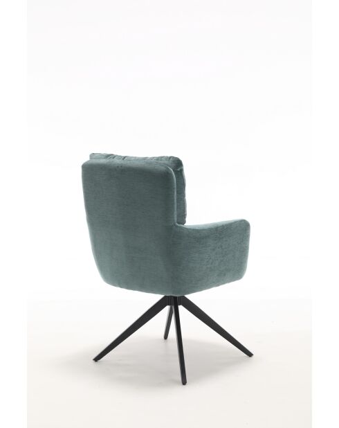 Lot de 2 fauteuils Saint Tropez verts - 60x92x67 cm