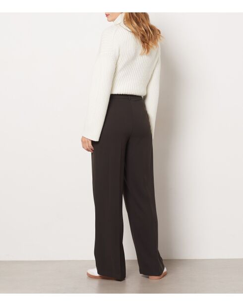 Robyno donkerbruine broek