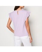 Hellviolettes Faina T-Shirt