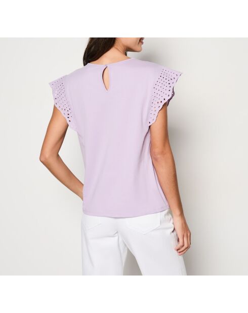 Hellviolettes Faina T-Shirt