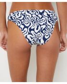 Hawaii Standard-Bikinihose mit marineblauem Aufdruck