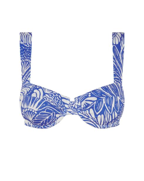 Blaues Balconette Luzia Bikinioberteil